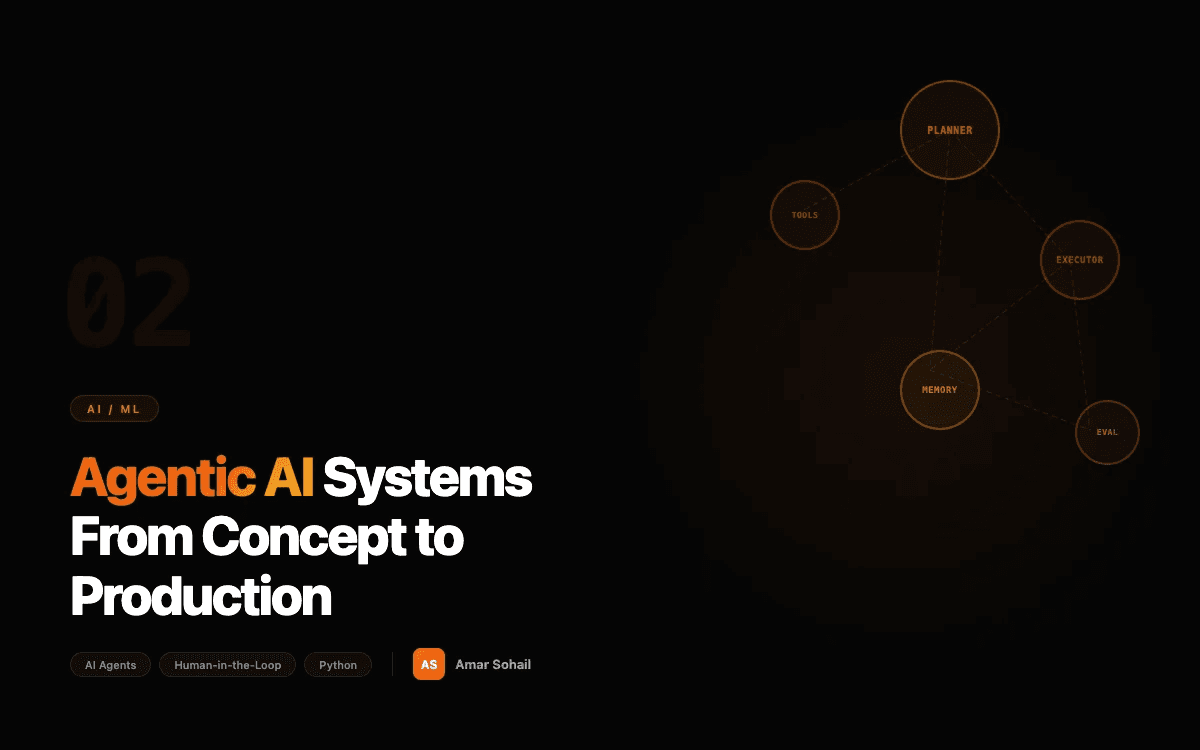 Agentic AI in Production: Architecture, Memory and Governance